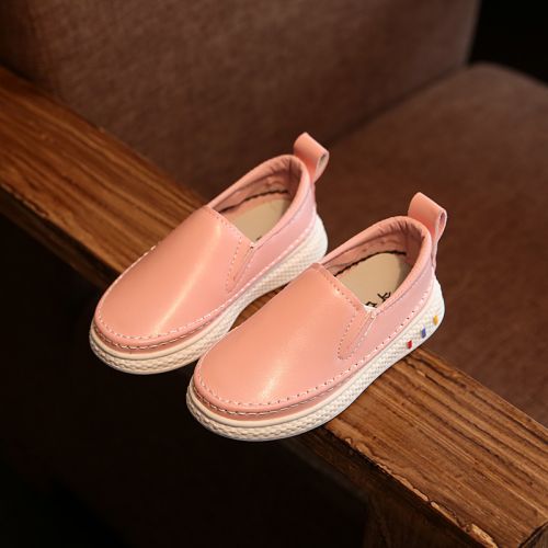Chaussures enfants en PU ronde pour printemps - semelle caoutchouc Wear Ref 984098