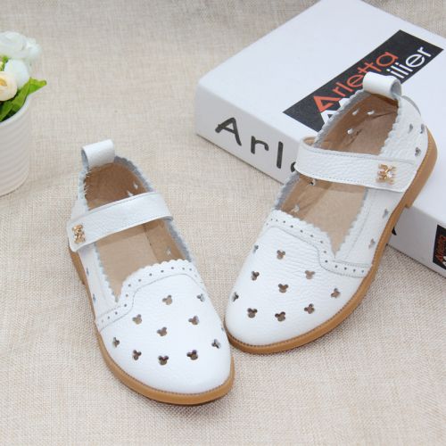 Chaussures enfants en cuir ronde pour printemps - Ref 984103