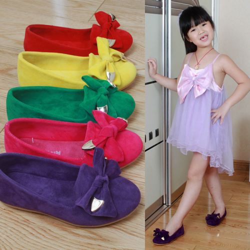 Chaussures enfants en PU ronde métal pour printemps - Ref 984110