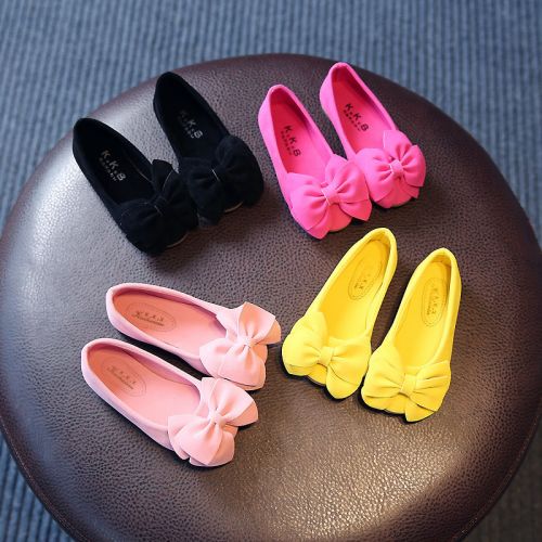 Chaussures enfants en ronde brodé pour printemps - Ref 984124