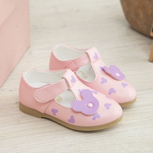 Chaussures enfants en PU ronde pour printemps - Ref 984197