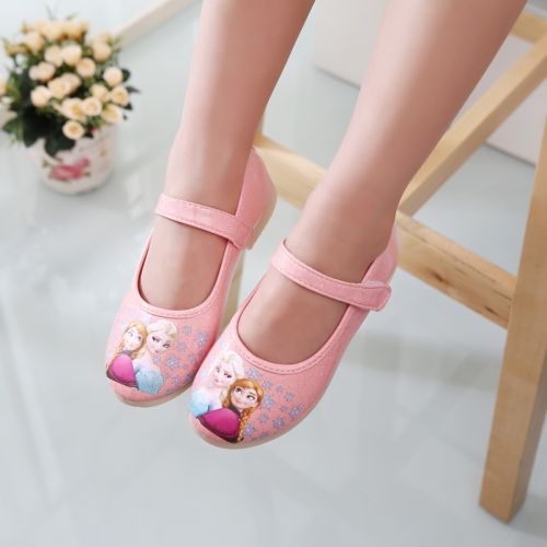 Chaussures enfants en similicuir ronde pour printemps - semelle caoutchouc Ref 984253