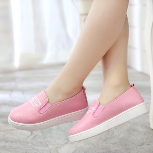 Chaussures enfants en PU ronde pour printemps - semelle caoutchouc Wear Ref 984264