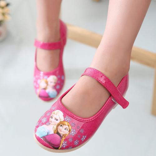 Chaussures enfants en similicuir ronde pour printemps - semelle caoutchouc Ref 984272
