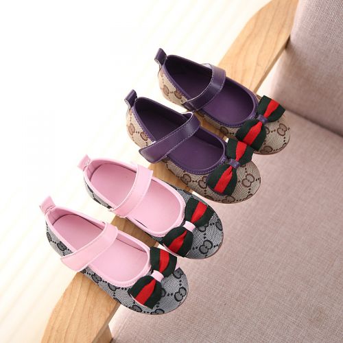 Chaussures enfants en similicuir ronde pour été - Ref 984275