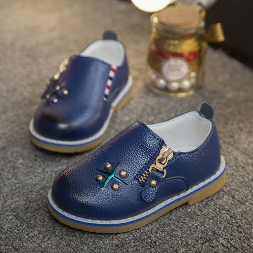 Chaussures enfants ronde métal pour printemps - semelle TPR Ref 984287