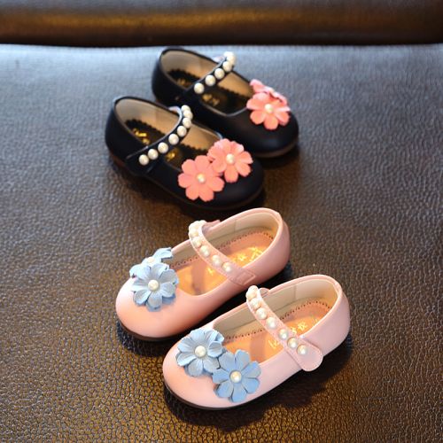 Chaussures enfants en PU ronde pour printemps - Ref 984336