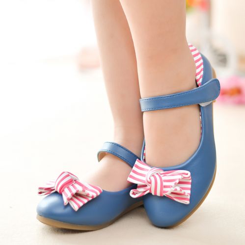 Chaussures enfants en similicuir ronde pour printemps - Ref 984347