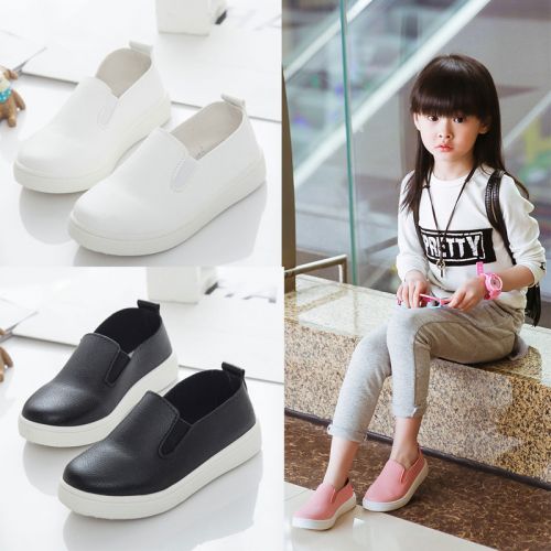 Chaussures enfants en PU ronde pour Toute saison - semelle caoutchouc antidérapant Ref 984365