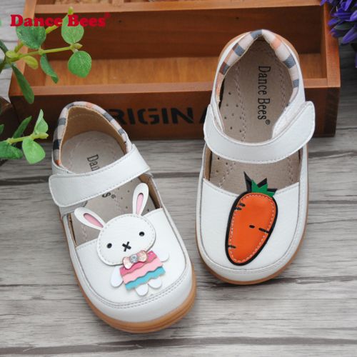 Chaussures enfants en Cuir spatial DANCE BEES ronde rivet pour printemps - semelle TPR Ref 984381