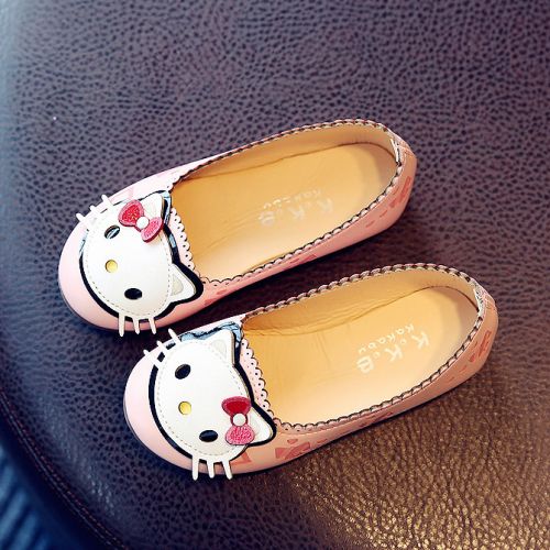 Chaussures enfants en PU ronde pour printemps - semelle TPR Ref 984386