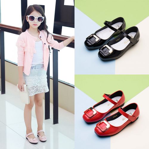 Chaussures enfants en PU BENBOY ronde paillette pour printemps - semelle caoutchouc Ref 984395