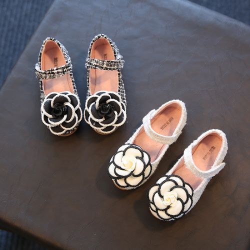 Chaussures enfants ronde pour printemps - semelle caoutchouc Ref 984401