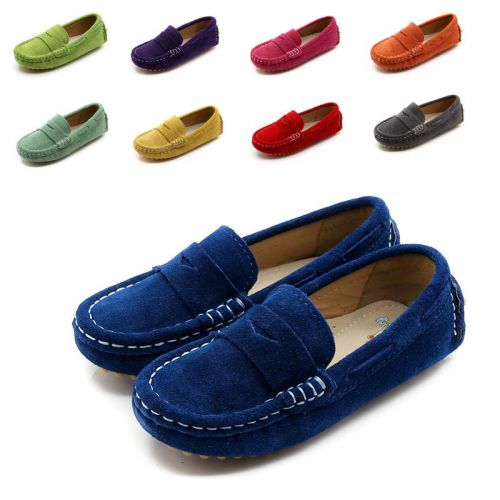 Chaussures enfants en cuir ronde pour Toute saison - Ref 984422