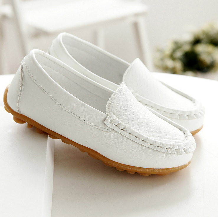 Chaussures enfants en PU ronde pour printemps - Ref 984474
