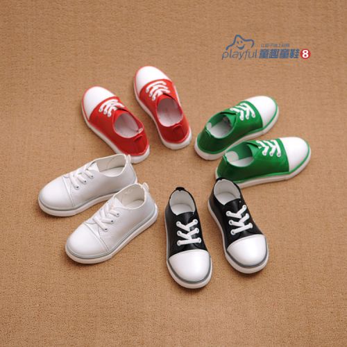 Chaussures enfants en similicuir ronde coutures cuir pour printemps - semelle fond composite Ref 984518