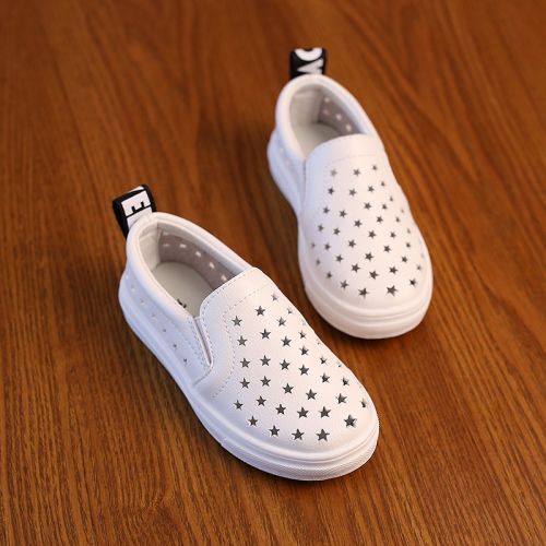 Chaussures enfants en PU ronde creux pour été - semelle caoutchouc Wear Ref 984519