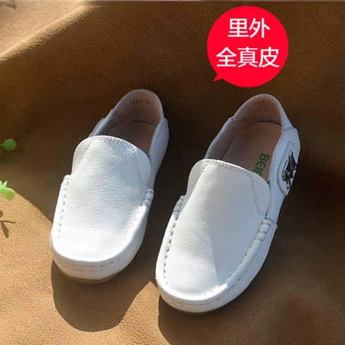 Chaussures enfants en cuir ronde pour printemps - Ref 984528