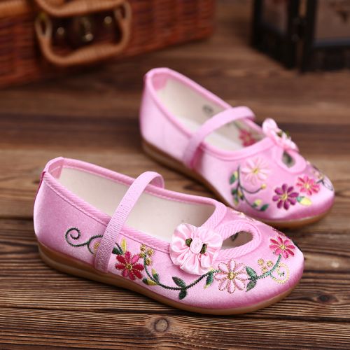 Chaussures enfants en tissu satin pour Toute saison - Ref 1046977