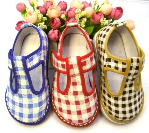 Chaussures enfants en tissu coton HAPPY pour printemps - semelle Melaleuca Ref 1047200