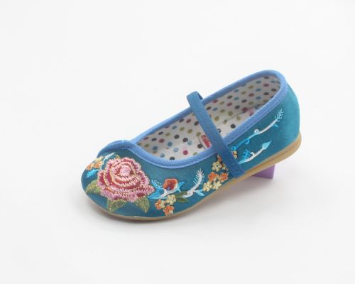Chaussures enfants en tissu satin pour Toute saison - Ref 1047206
