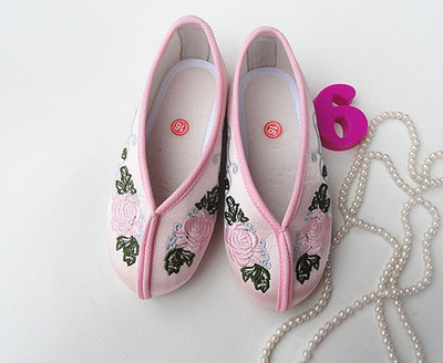 Chaussures enfants en tissu satin pour Toute saison - semelle caoutchouc antidérapant Ref 1047247