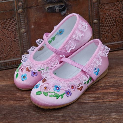 Chaussures enfants en tissu satin pour Toute saison - Ref 1047423