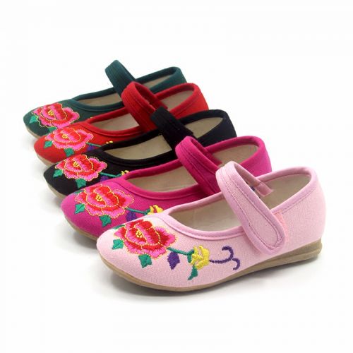 Chaussures enfants en tissu coton pour Toute saison - Ref 1047543