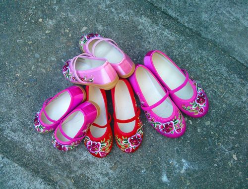 Chaussures enfants en tissu satin pour Toute saison - Ref 1047884