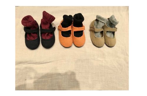 Chaussures enfants en tissu pour printemps - semelle caoutchouc Ref 1047982