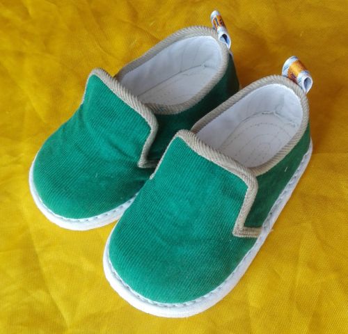 Chaussures enfants en tissu velours côtelé - semelle Melaleuca Ref 1048004