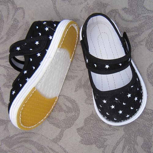 Chaussures enfants en tissu velours côtelé pour été - semelle Melaleuca Ref 1048047