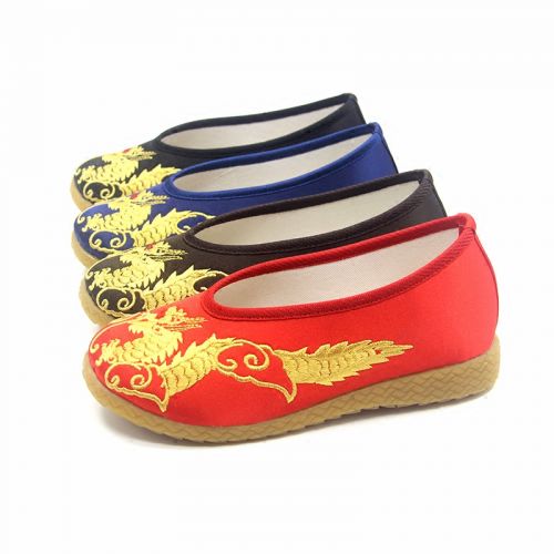 Chaussures enfants en tissu satin pour printemps - Ref 1048298