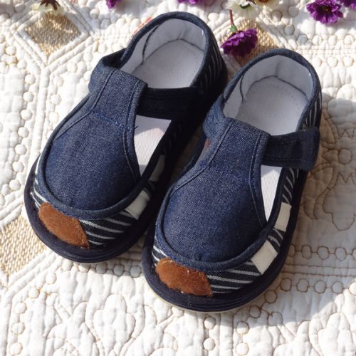 Chaussures enfants en tissu coton pour printemps - semelle Melaleuca Ref 1048773