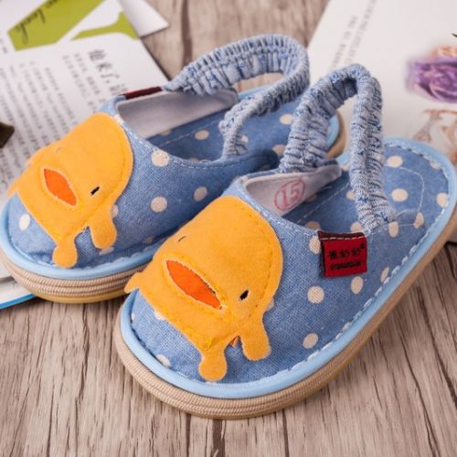 Chaussures enfants en tissu coton pour Toute saison - semelle Melaleuca Ref 1048849