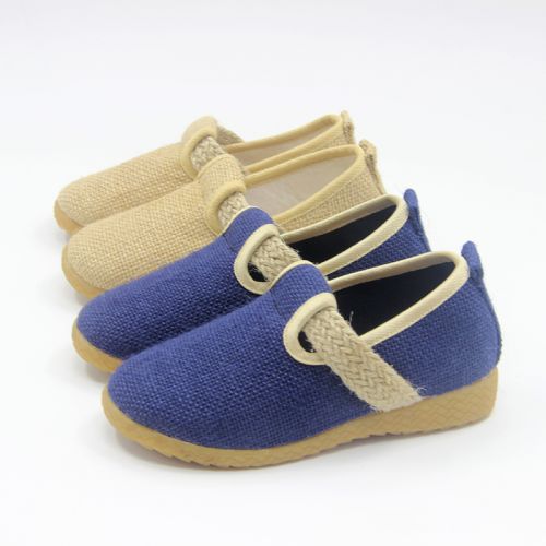 Chaussures enfants en tissu pour printemps - Ref 1048964