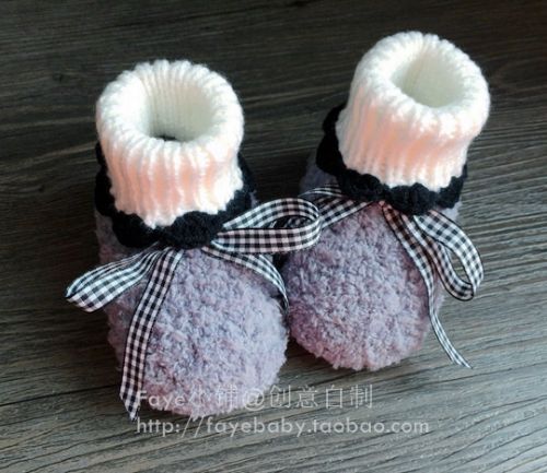 Chaussures enfants en tissu FAYEBABY - Ref 1048982