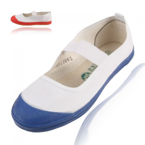 Chaussures enfants en tissu coton pour Toute saison - semelle caoutchouc Ref 1048991