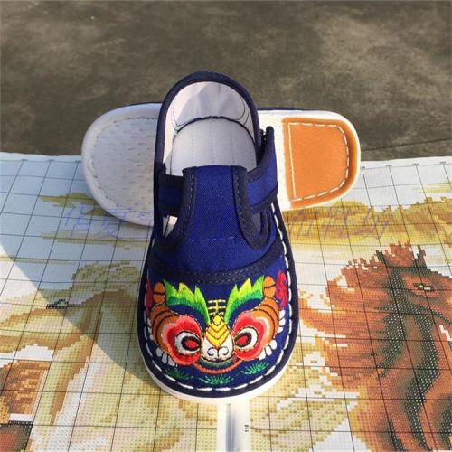 Chaussures enfants en tissu coton pour printemps - semelle Melaleuca Ref 1049043
