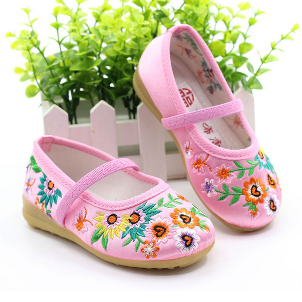 Chaussures enfants en tissu satin pour Toute saison - Ref 1049560