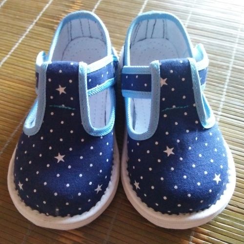 Chaussures enfants tissu en coton - Ref 1046957