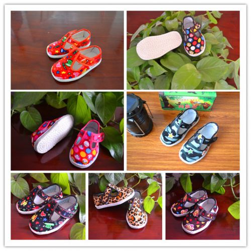 Chaussures enfants tissu en coton pour Toute saison - semelle Melaleuca Ref 1047212