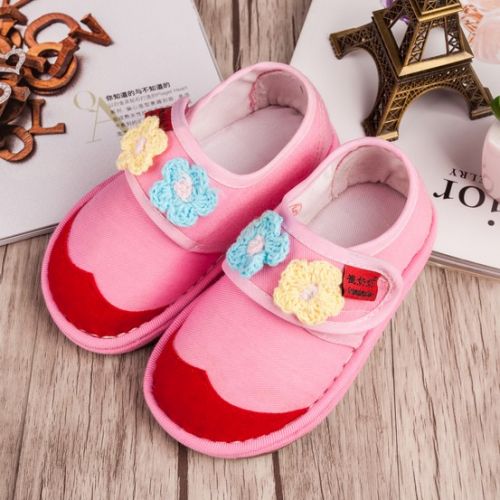 Chaussures enfants tissu en coton pour printemps - semelle Melaleuca Ref 1047331