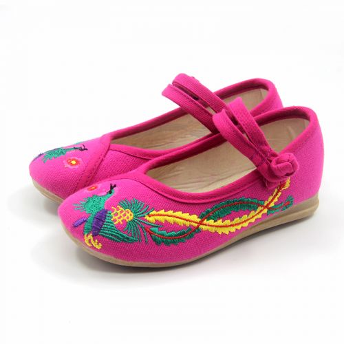 Chaussures enfants tissu en coton pour printemps - Ref 1047685
