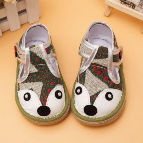 Chaussures enfants tissu en coton pour printemps - Ref 1047767