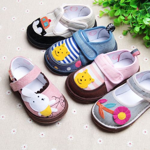 Chaussures enfants tissu en coton pour printemps - semelle Melaleuca Ref 1047874