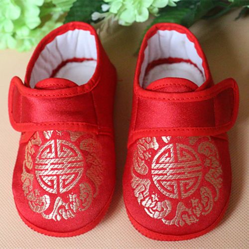Chaussures enfants tissu en satin pour printemps - semelle coton Ref 1047943