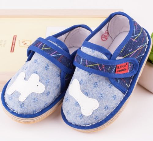 Chaussures enfants tissu en coton pour printemps - Ref 1048001