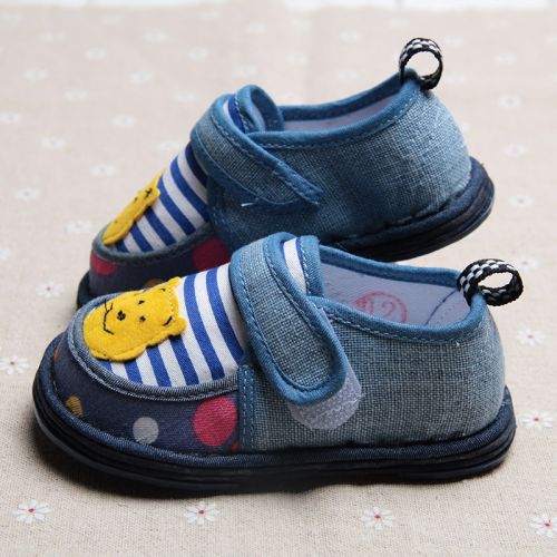 Chaussures enfants tissu en coton pour printemps - semelle Melaleuca Ref 1048070