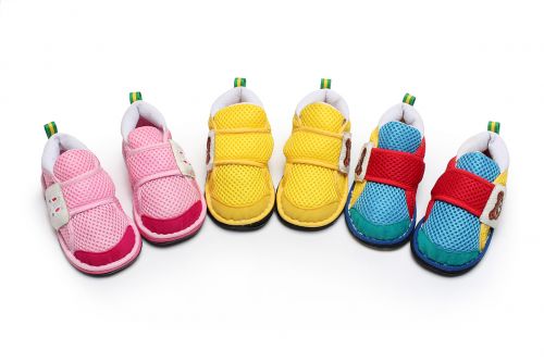 Chaussures enfants tissu en coton pour printemps - semelle Melaleuca Ref 1048188